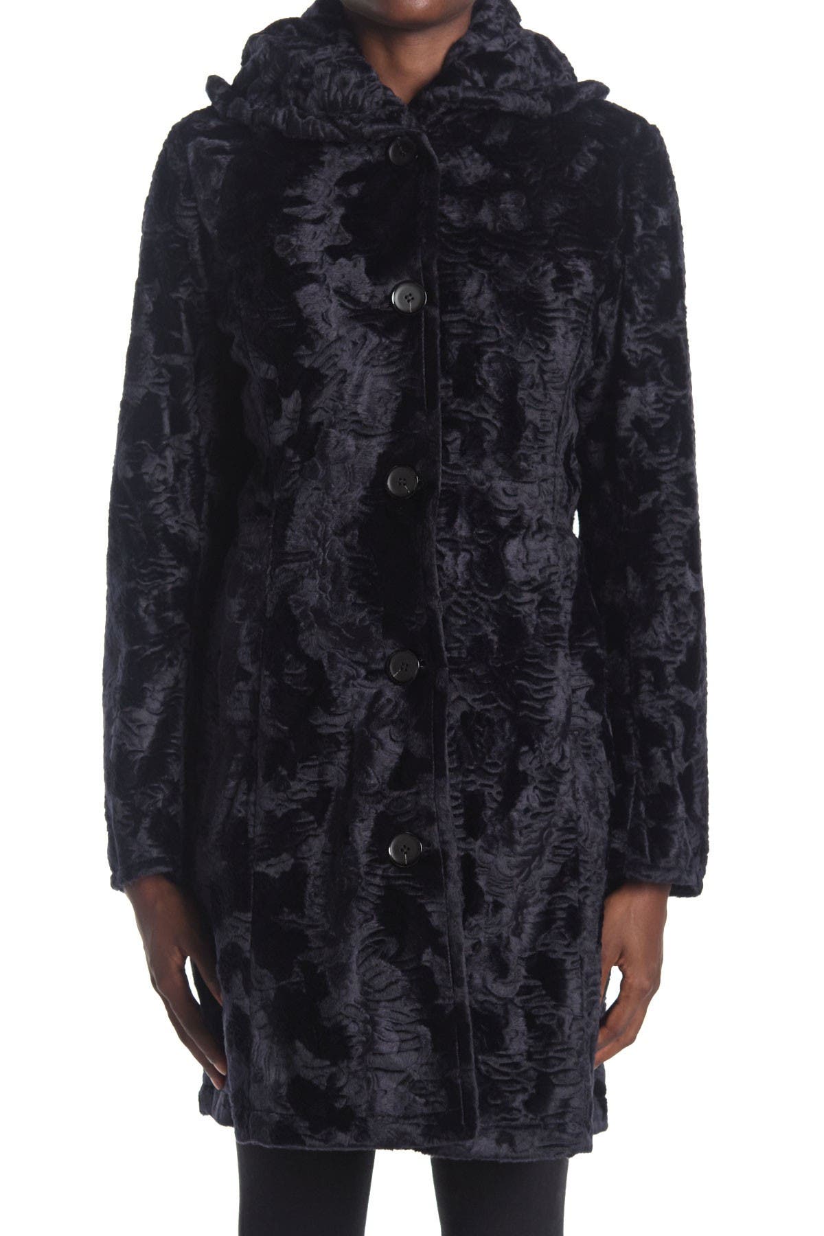 Laundry By Shelli Segal Reversible Faux Fur Persian Coat Nordstrom Rack