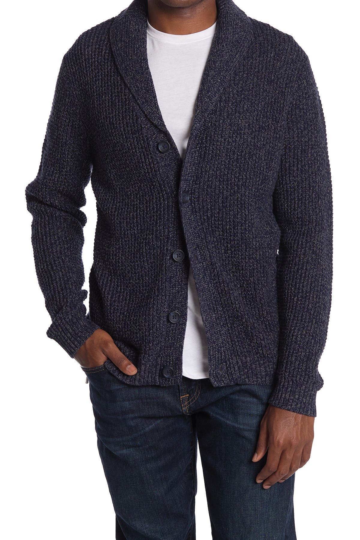 shawl collar hoodie