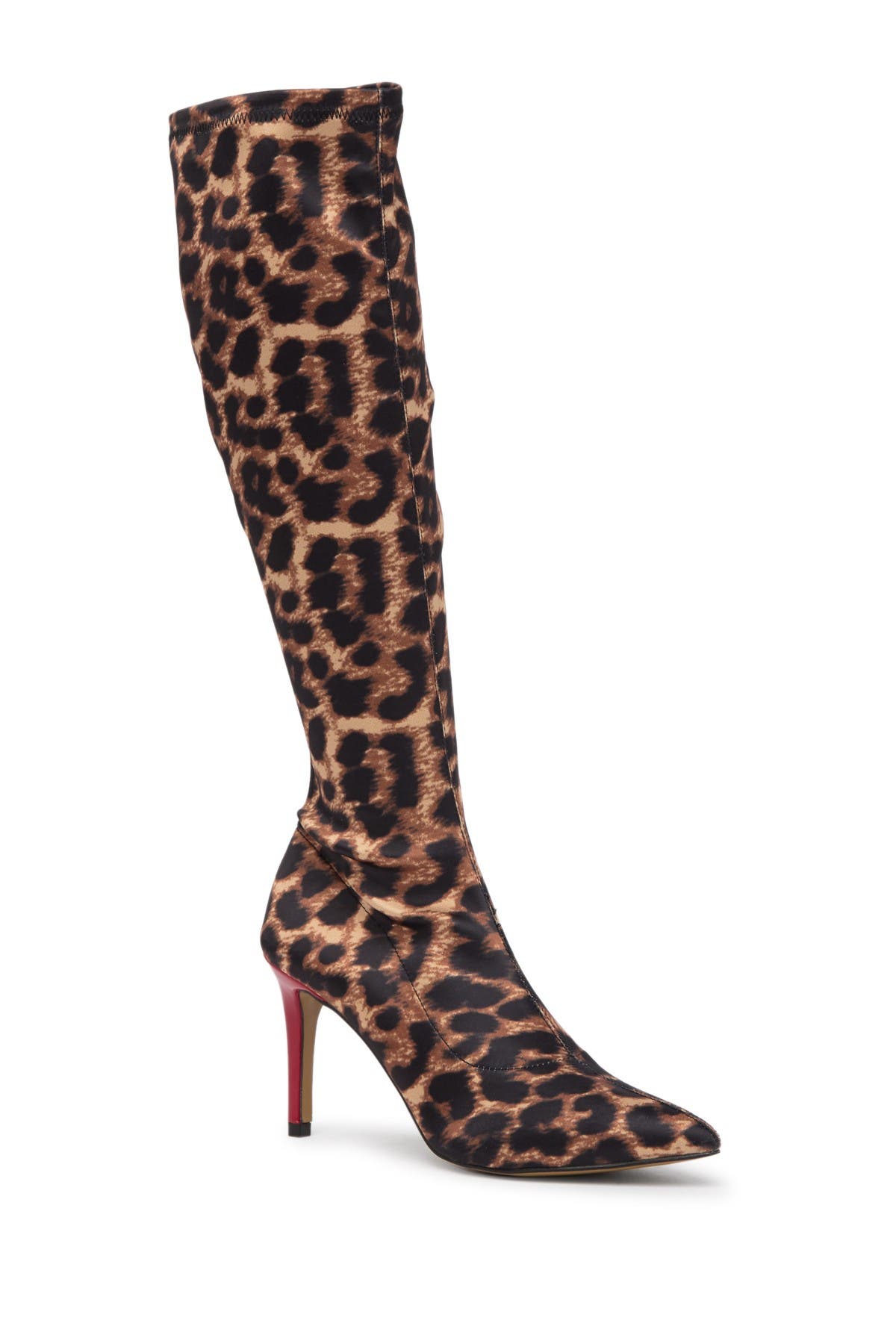 betsey johnson leopard boots