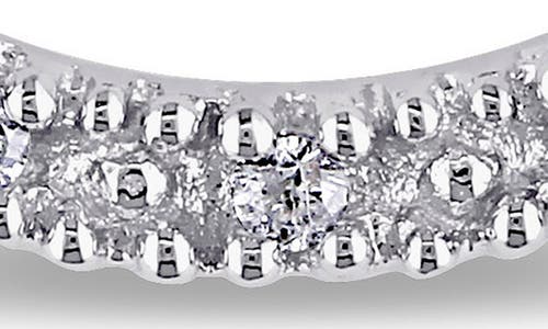 Delmar Diamond Circle Of Life Pendant Necklace In White