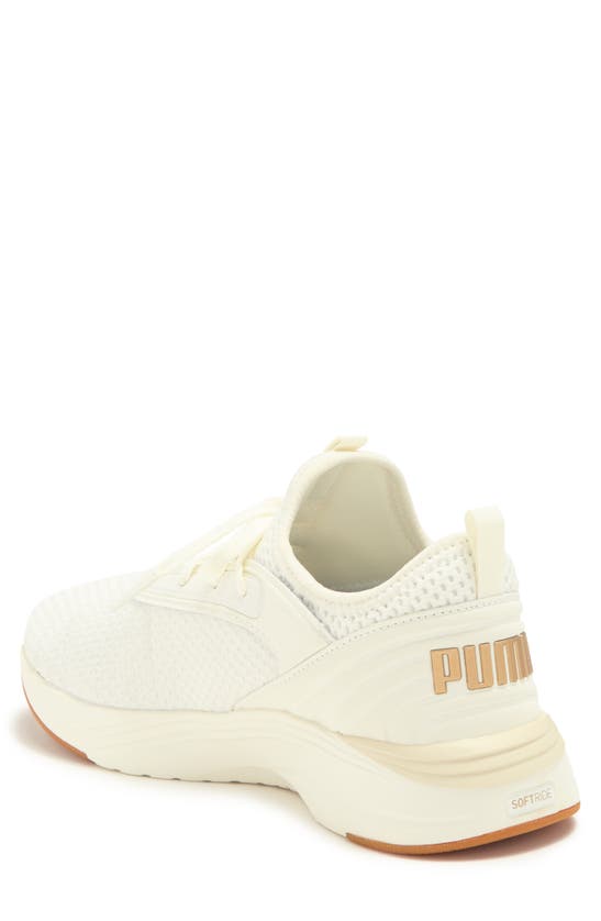 Shop Puma Softride Ruby Luxe Sneaker In Warm White- Gold