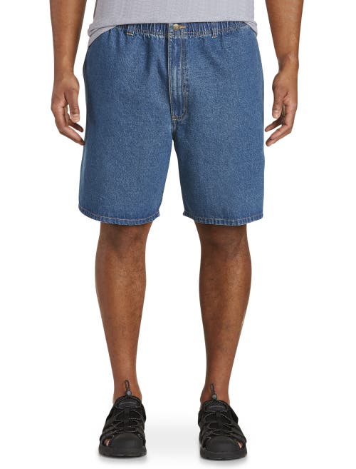 Harbor Bay Denim Shorts In Med Stonewash Denim