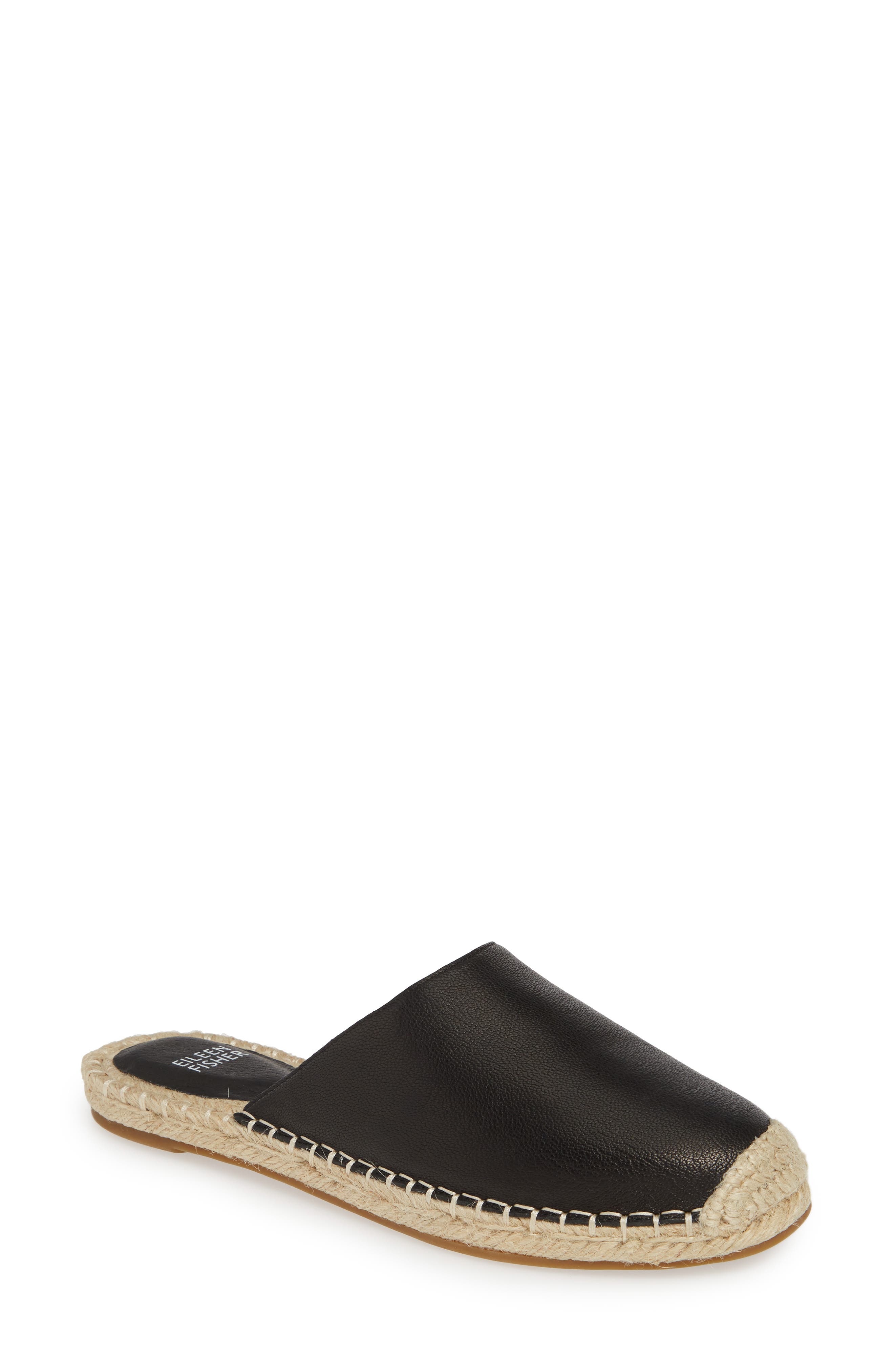 Eileen Fisher Kai Mule- Black