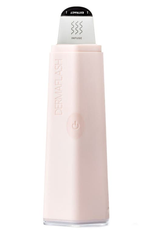 DERMAFLASH DERMAPORE+ Ultrasonic Pore Extractor + Skincare Infuser in Blush