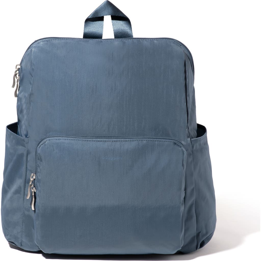 Baggallini Carryall Packable Backpack In Mist