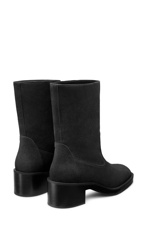 Shop Stuart Weitzman Kaia Bootie In Black