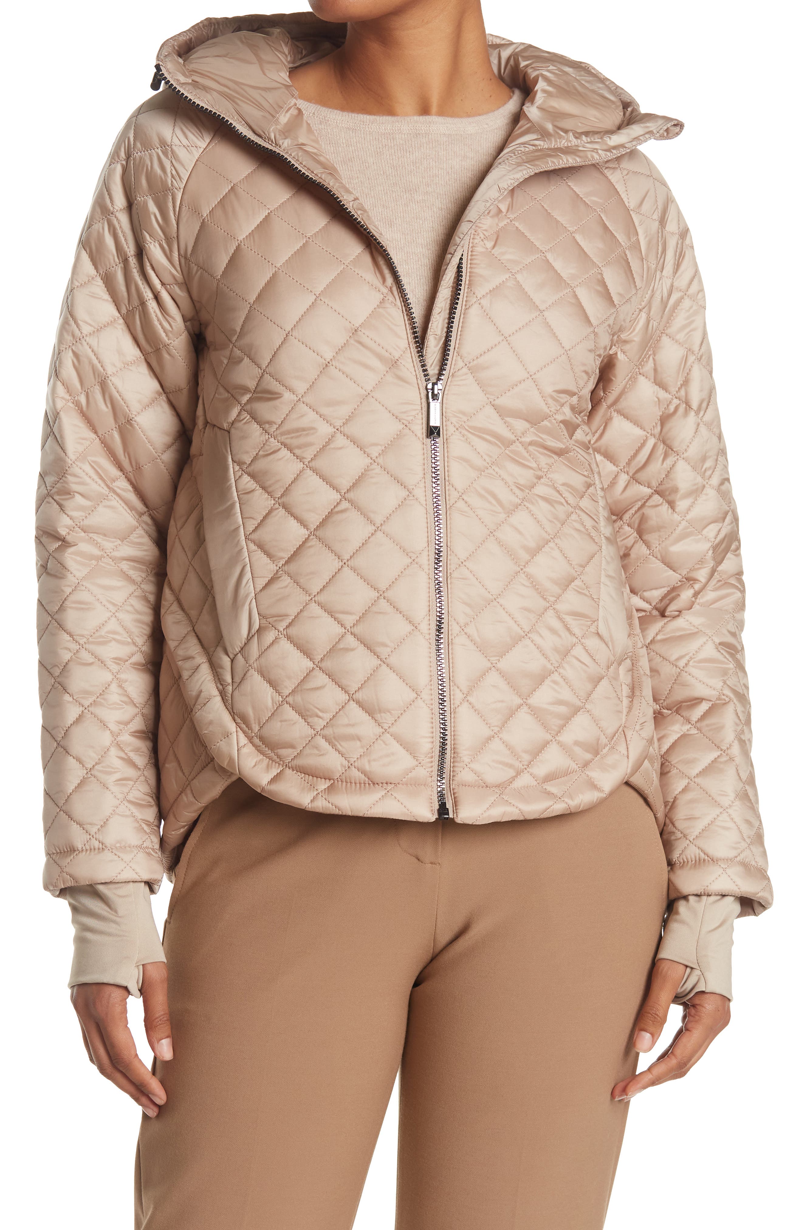 bcbg quilted puffer jacket