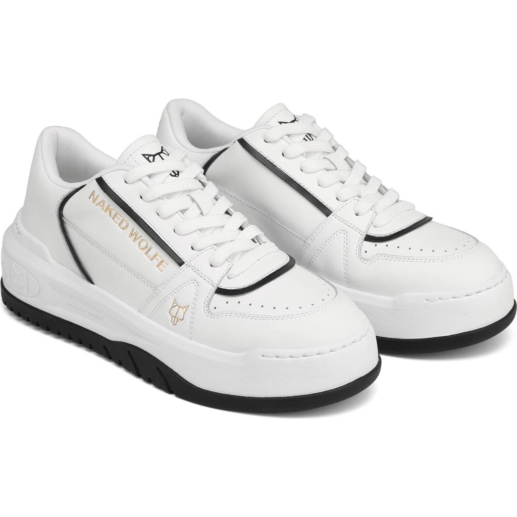 Naked Wolfe Cara Sneaker In White
