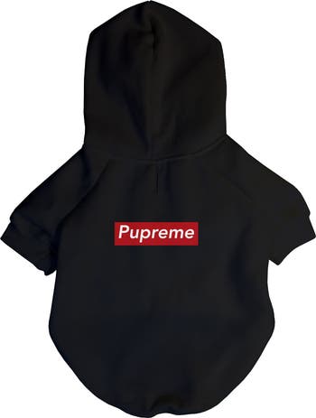 Pupreme x Chewy V Box Logo Hoodie - Hype Pups, Pet Boutique