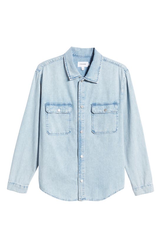 Frame Unison Denim Button-up Shirt In Unison
