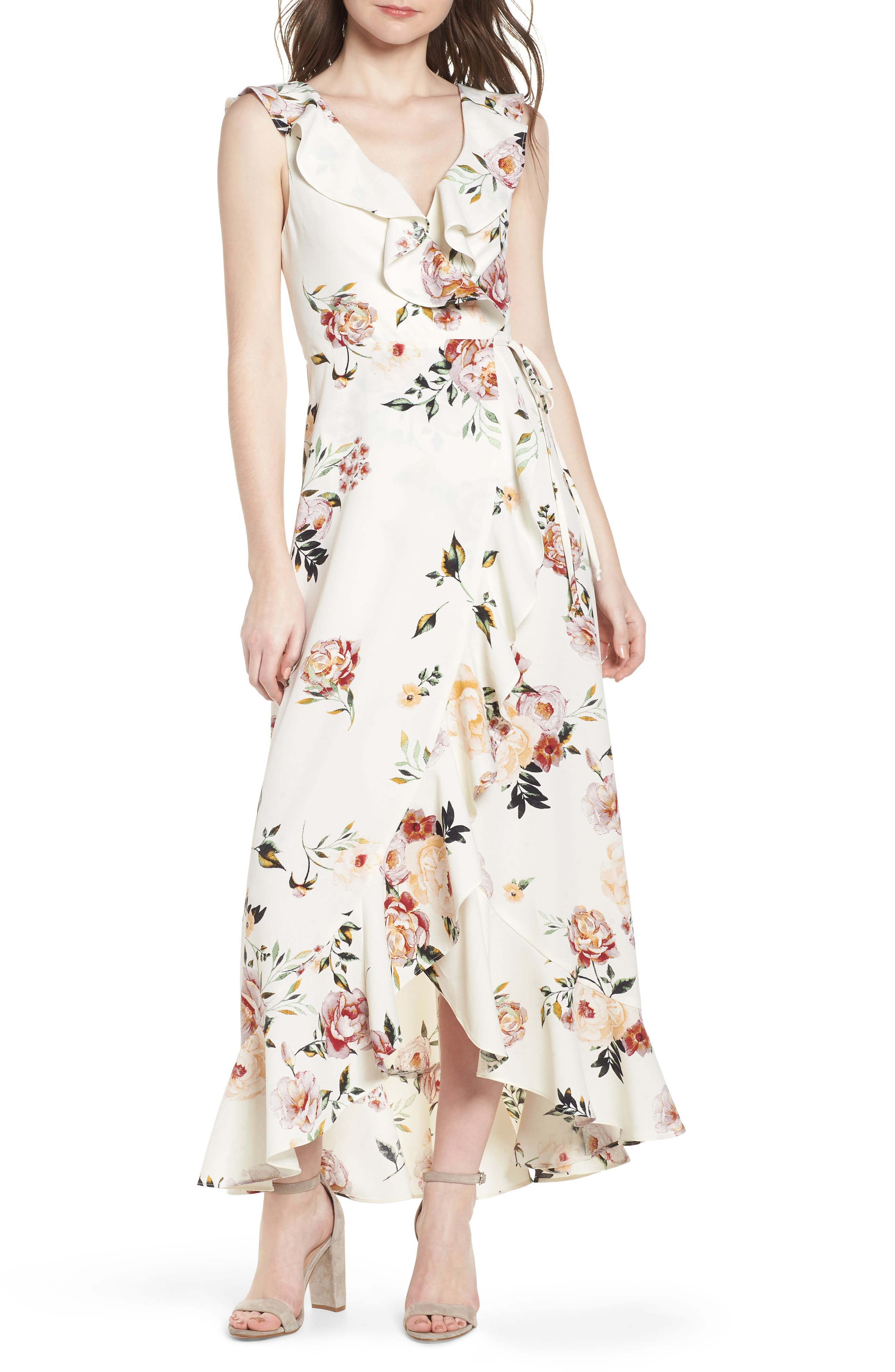 leith kimono maxi dress