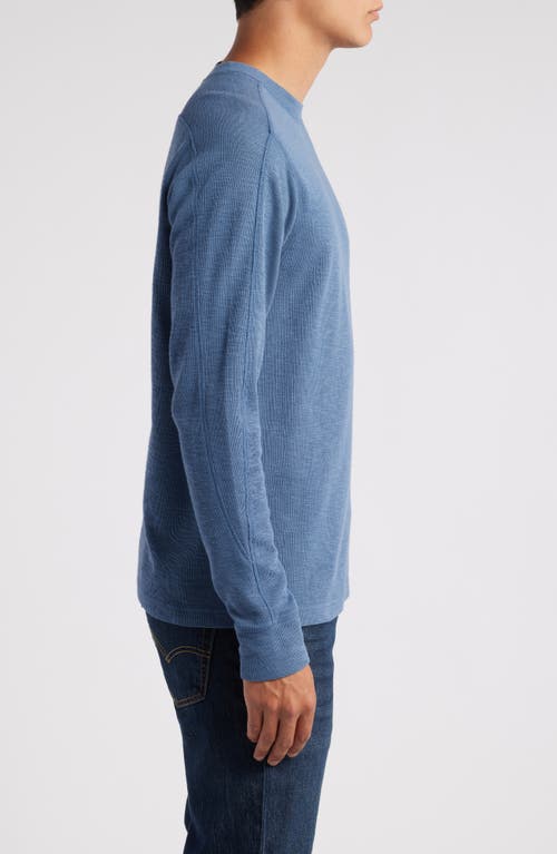 Shop Rails Rheese Long Sleeve Cotton & Modal T-shirt In Steel