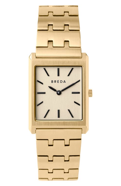 Shop Breda Virgil Bracelet Watch, 26mm In Gold/gold/champagne