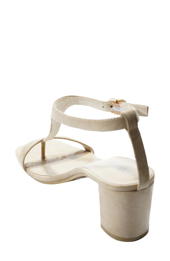 Shop Vaneli Milina T-strap Sandal In Natural
