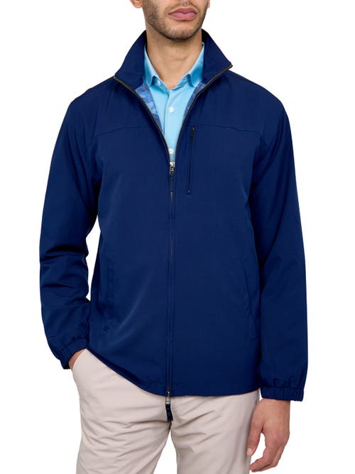 CONSTRUCT CONSTRUCT REGULAR FIT SOLID RECYCLED PERFORMANCE GOLF JACKET