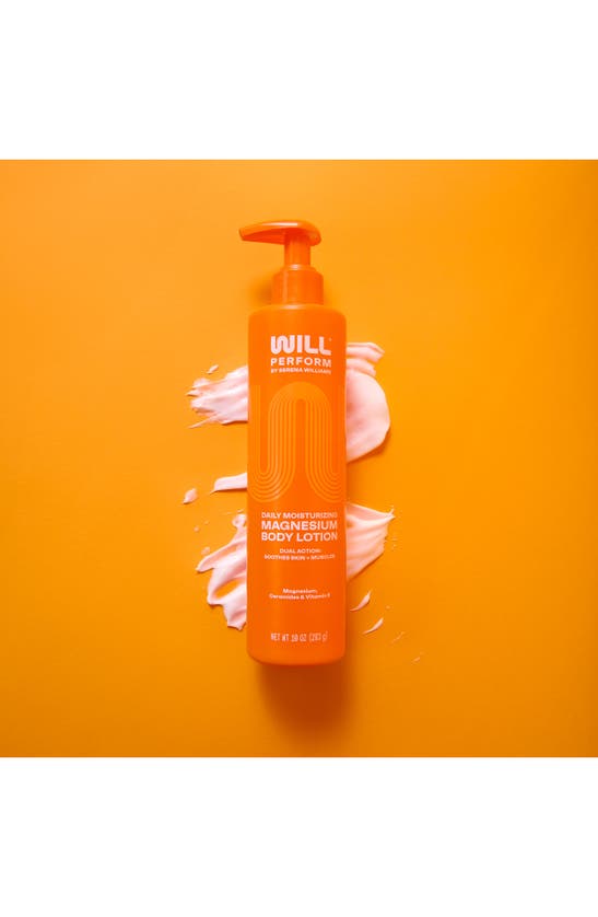 Will Perform Daily Moisturizing Magnesium Body Lotion