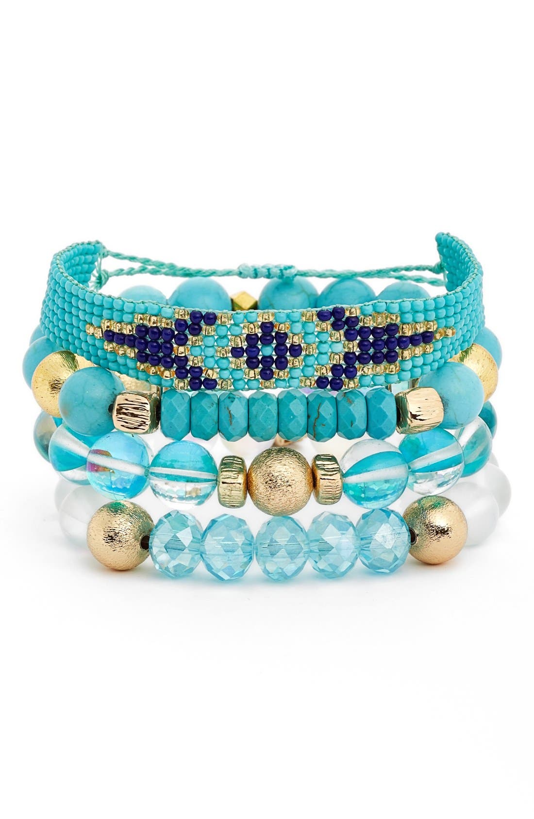 Erimish Beaded Bracelets (Set of 4) Nordstrom