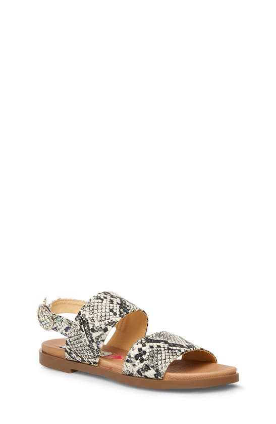 Click to view more detailed imagery on our partner's website Steve Madden Kids' Jdarcy Slingback Sandal In Snake