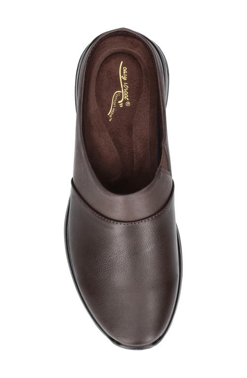 Easy Street Women's Janalee Comfort Mules Flats In Brown