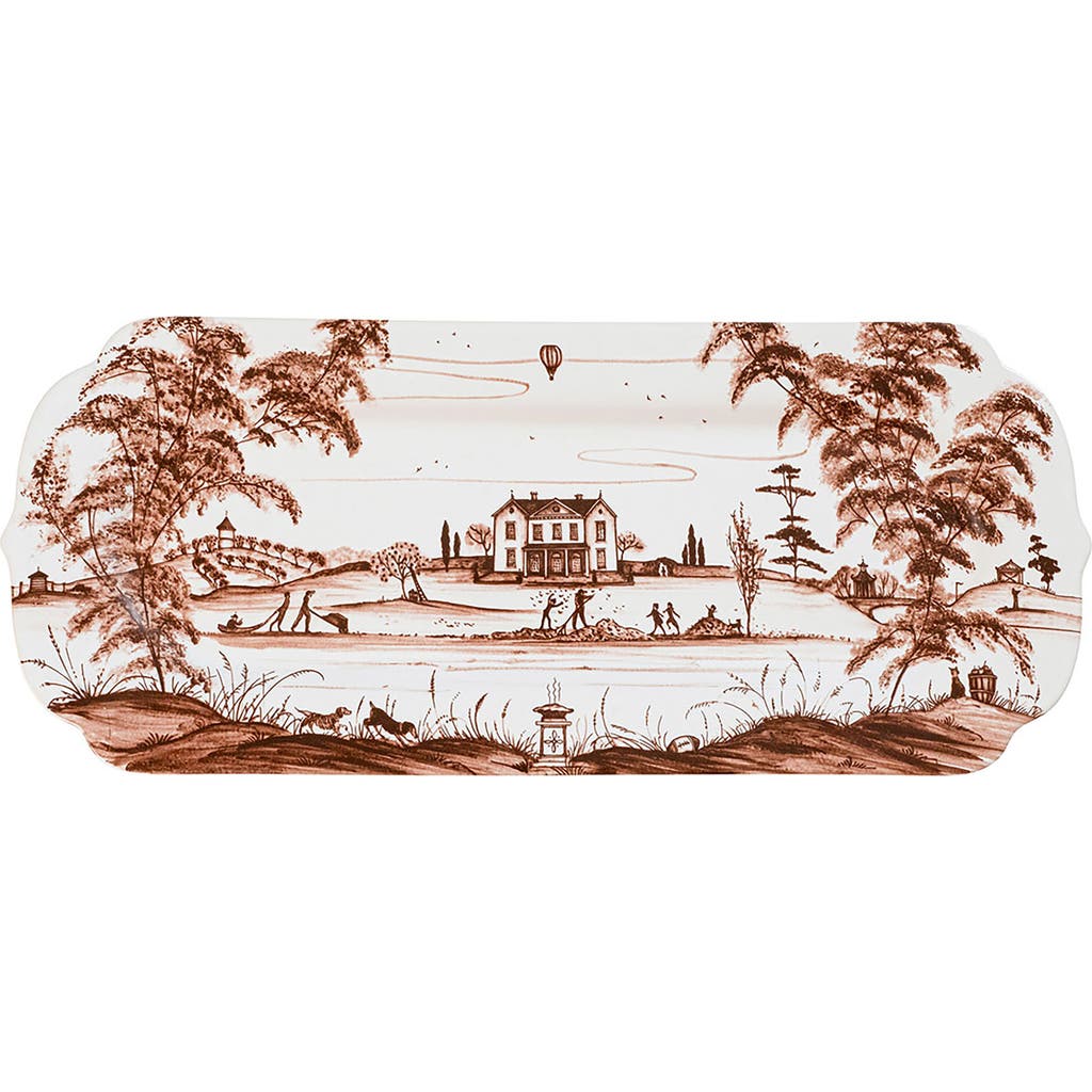 Juliska Country Estate Harvest 15 Hostess Tray In Sepia