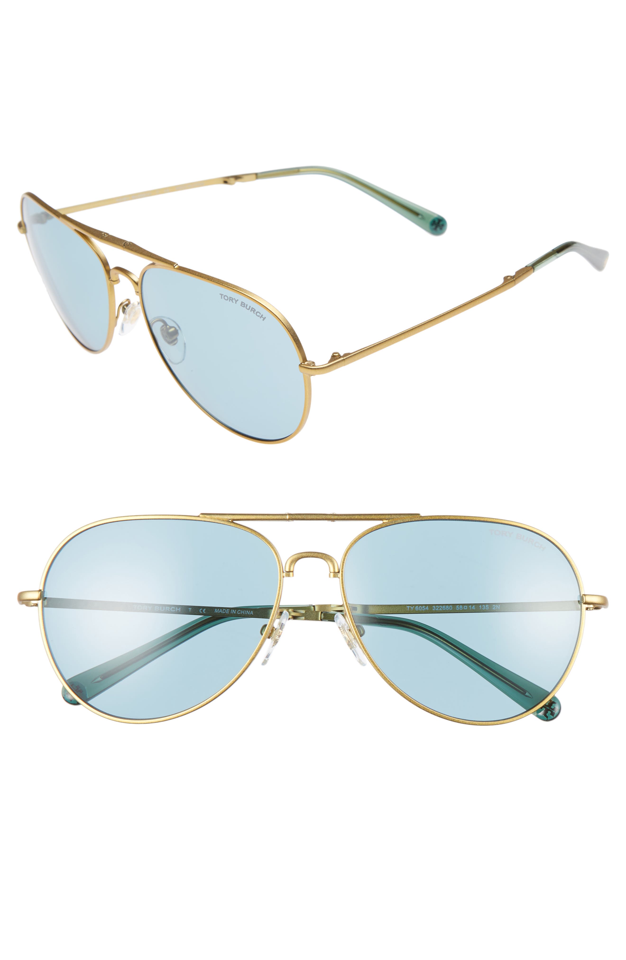 tory burch foldable sunglasses