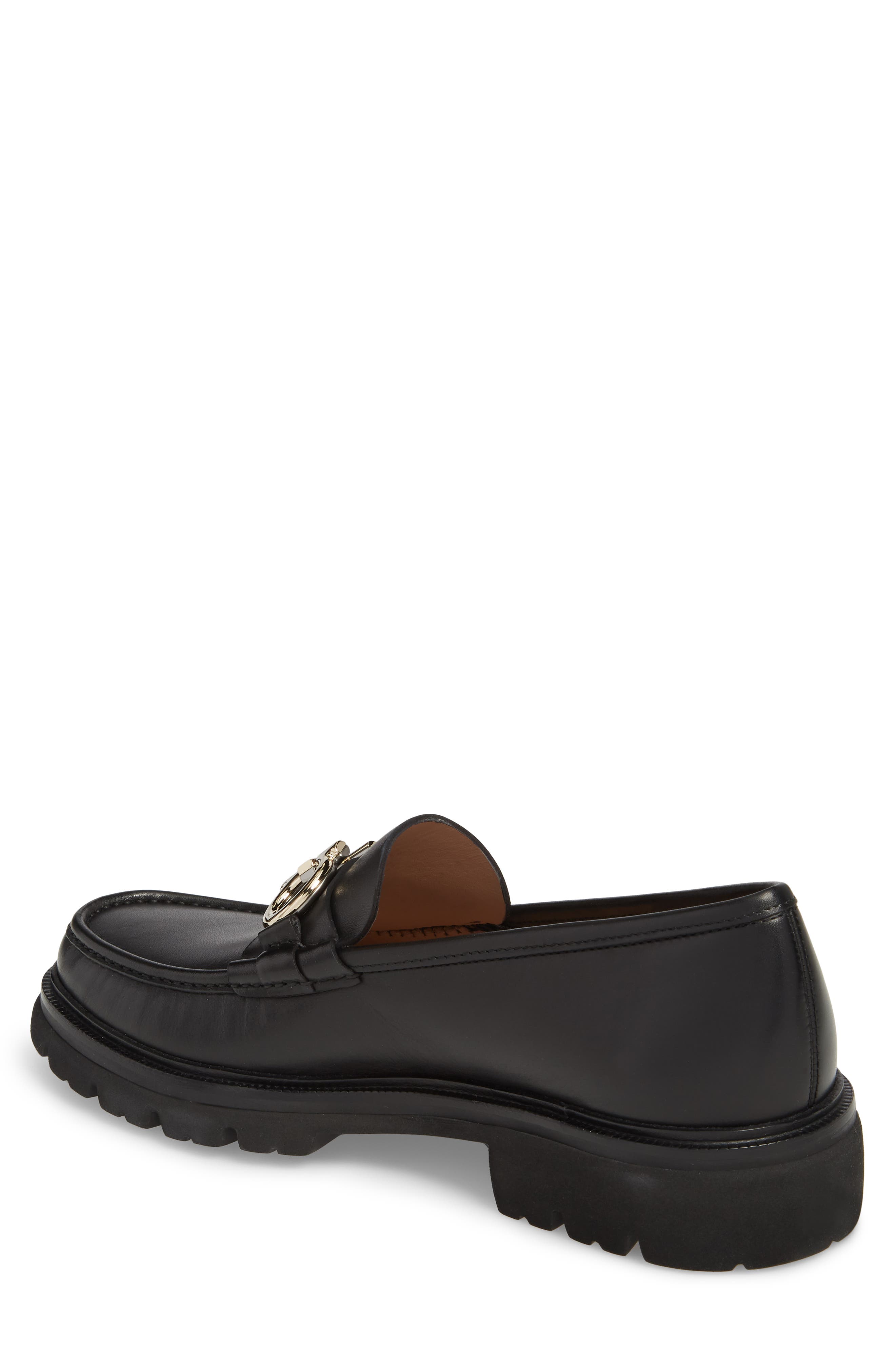 ferragamo chunky loafers