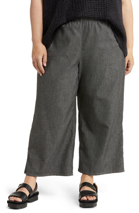 Women's 100% Cotton Plus-Size Pants & Leggings | Nordstrom