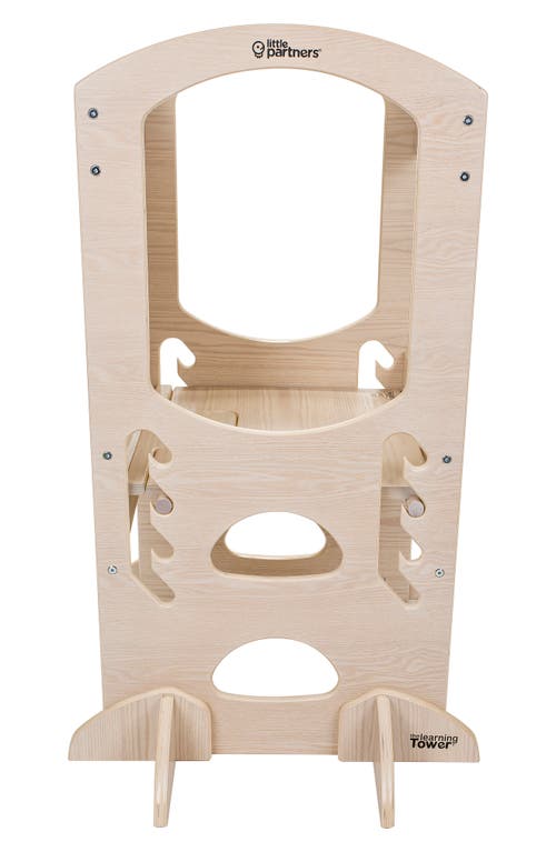 Little Partners The Learning Tower Chef Series Toddler Step Stool in Premium Ivory at Nordstrom