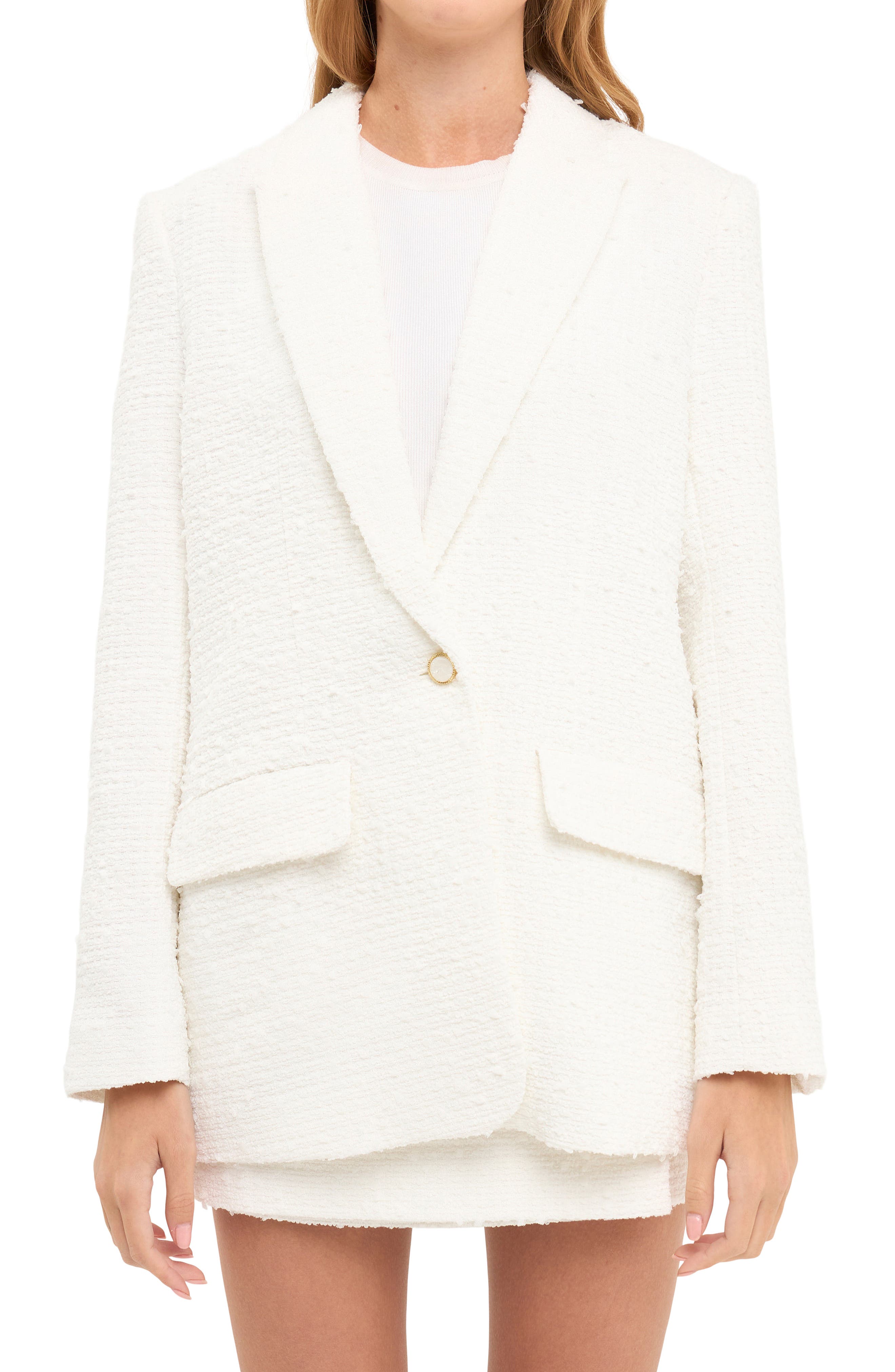 Endless Rose Tweed Blazer | Nordstrom