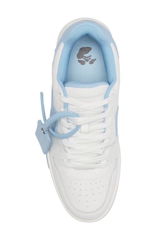 Off-white Off White Men White Leather Out Of Office Sneakers In White