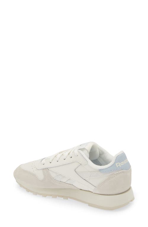 Shop Reebok Classic Leather Sneaker In Chalk/vinc