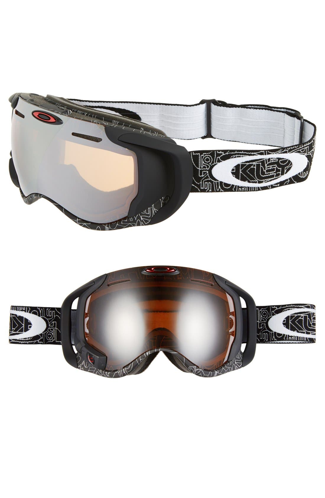 oakley high definition optics ski goggles