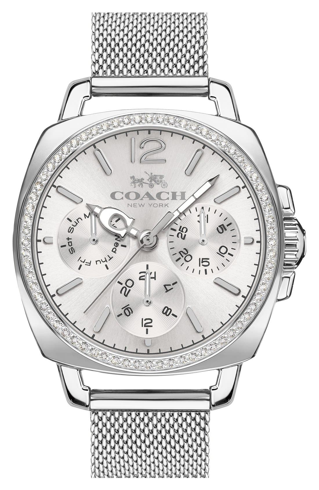 Coach 'Boyfriend' Mesh Strap Watch, 34mm Nordstrom