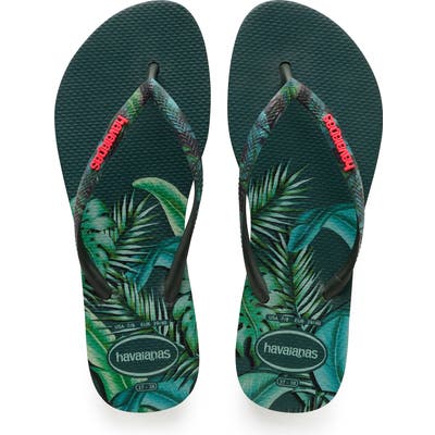 Havaianas Slim Sensation Flip Flop, /36 BR - Green