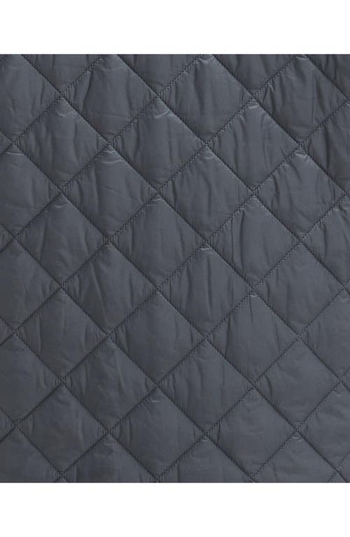 Shop Barbour Flyweight Chelsea Quilted Jacket In Charcoal