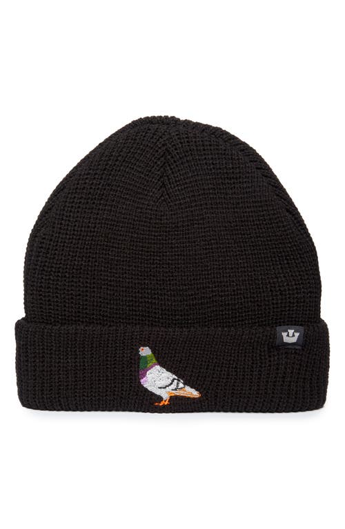 Goorin Bros . Pigeon Rib Beanie In Black