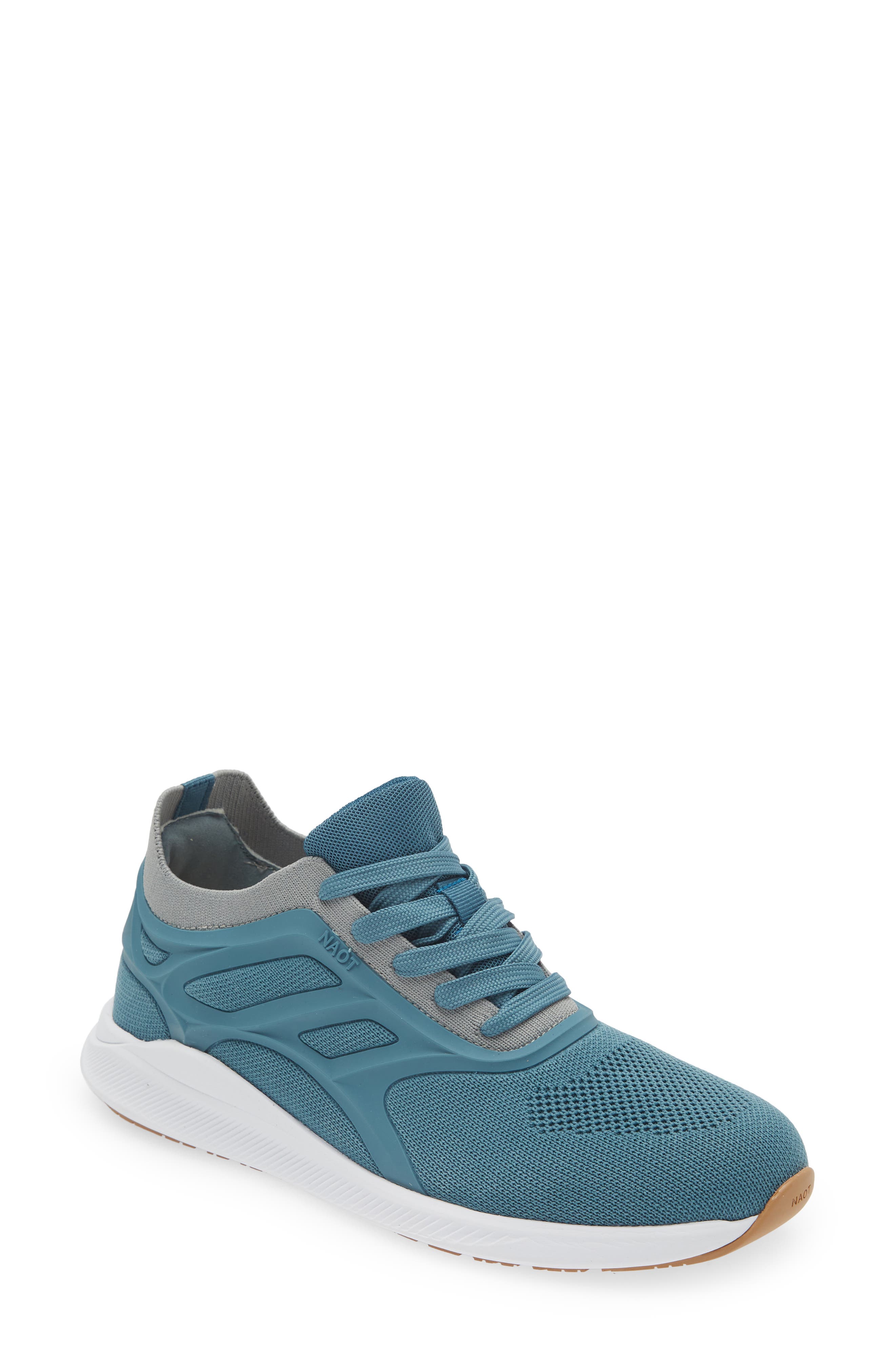 Naot Krypton Sneaker In Dark Blue/grey Knit