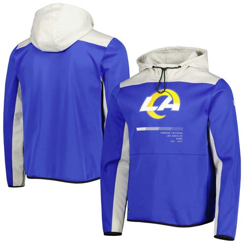 Men's New Era Royal Los Angeles Rams Local Pack Pullover Hoodie