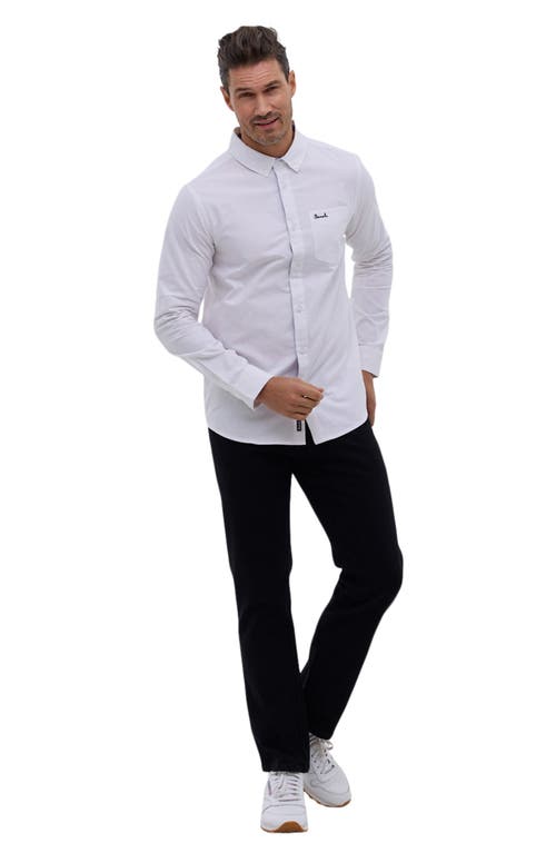 Shop Bench . Oxford Cotton Button-down Shirt In White