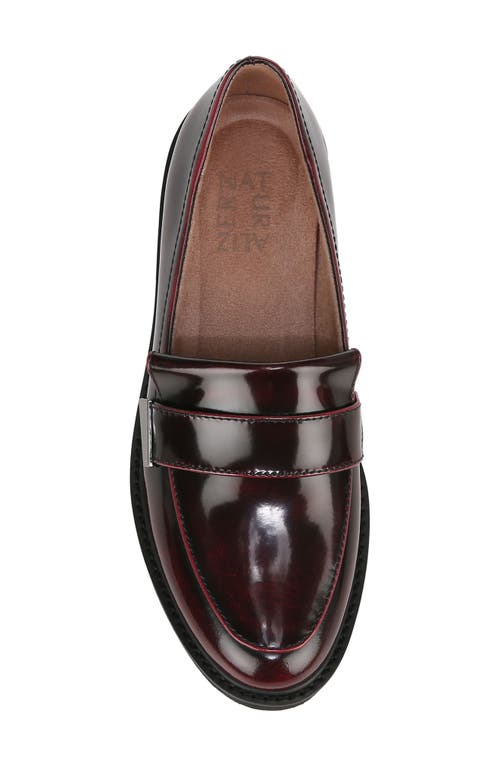 Shop Naturalizer Adiline Loafer In Cranberry Leather