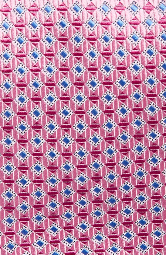Shop Nordstrom Neat Silk Tie In Pink
