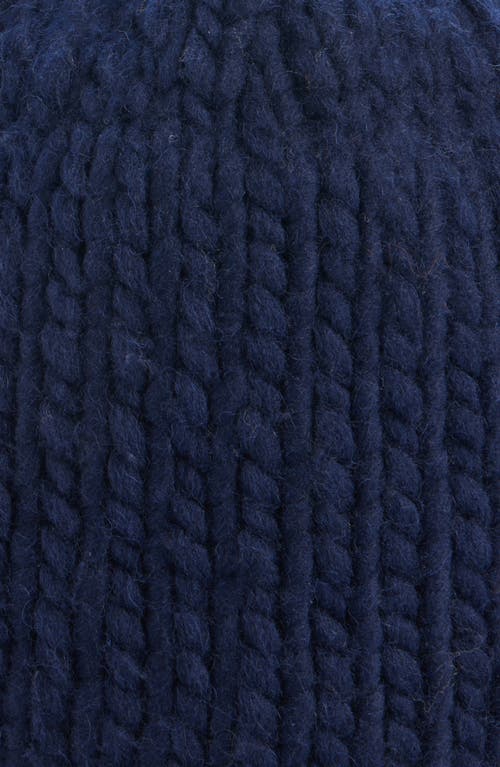 Shop Dries Van Noten Muki Virgin Wool Beanie In Marine