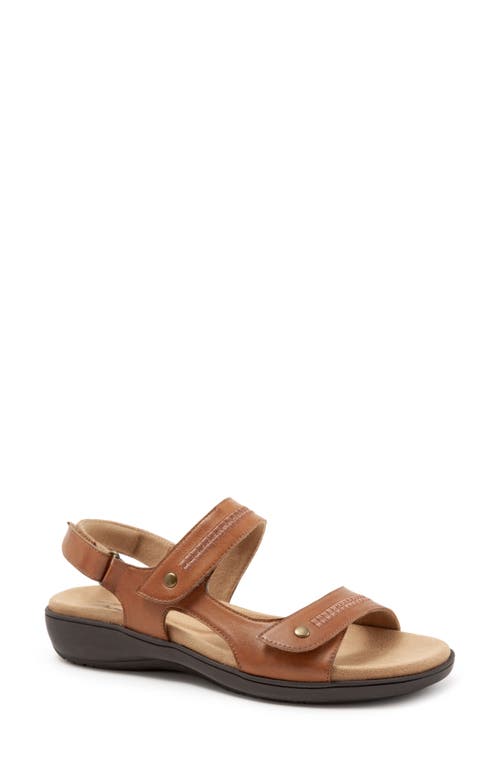 Venice Sandal in Luggage Leather