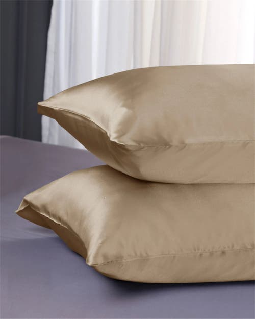 Shop Lilysilk 100% Silk Terse Envelope Pillowcase In Taupe