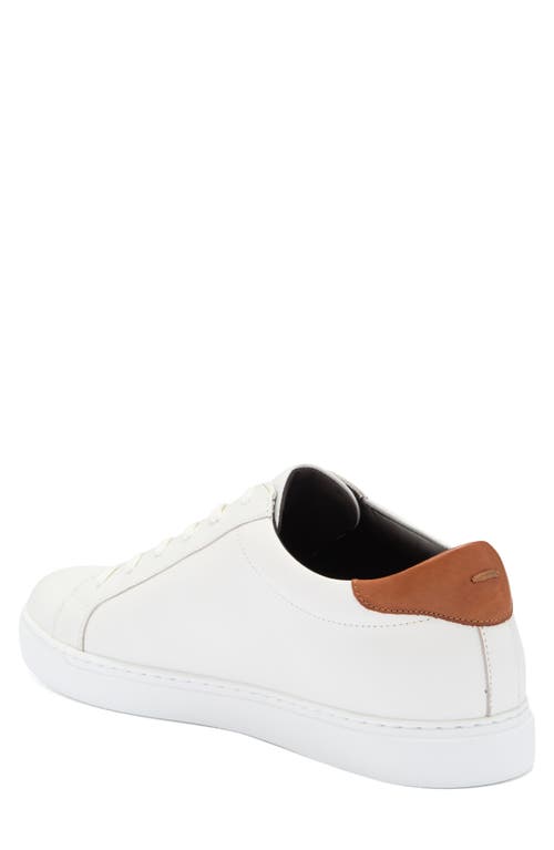 Vittorio Russo Adan Low Top Sneaker In Tumbled/valentina White/nut