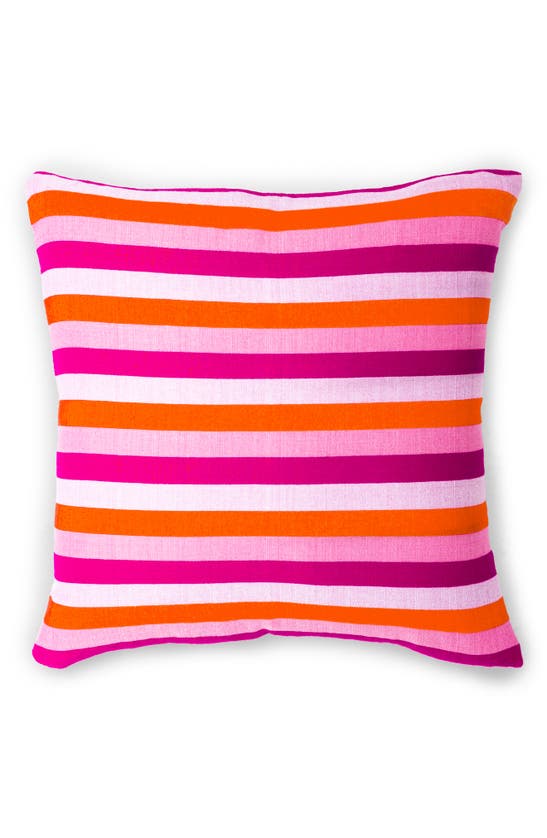 Shop Bole Road Textiles Bolé Road Textiles Dassanech Accent Pillow In Fuchsia