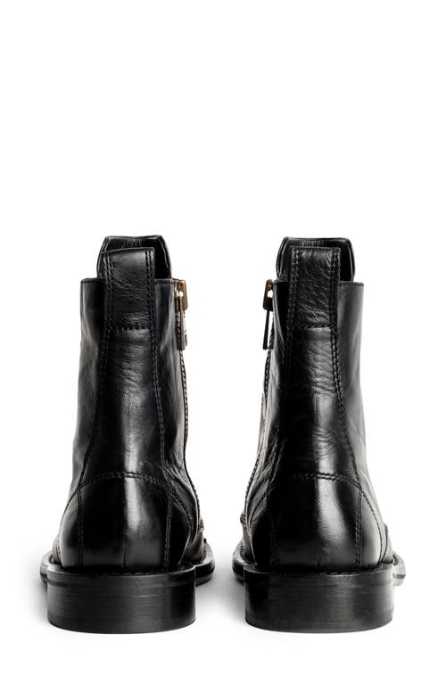 Zadig & Voltaire Laureen Zip Boot In Noir