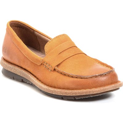 B?rn Tok Water Resistant Penny Loafer, Yellow