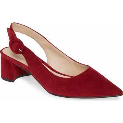 Pelle Moda Autumn Slingback Pump, Burgundy