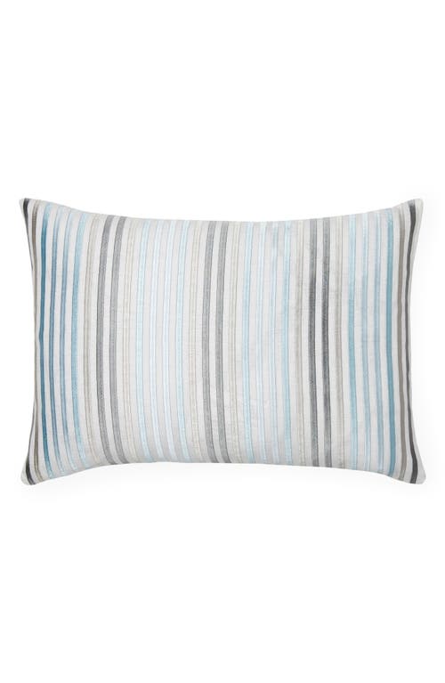 SFERRA Lineare Accent Pillow in White/Blue at Nordstrom